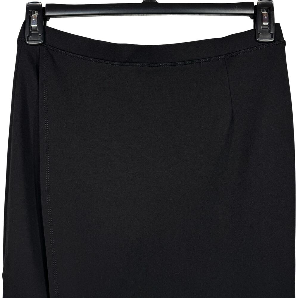 Betabrand Medium Sassiest Pants Cropped Skirt Overlay Pull-On Ponte Rear Pocket - Picture 4 of 8